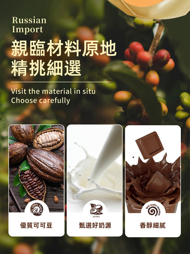 【年貨優選】俄羅斯進口巧克力夾心糖果丨瘋搶爆單！年貨禮盒 1kg/2kg 多口味🔥直省 567 元！