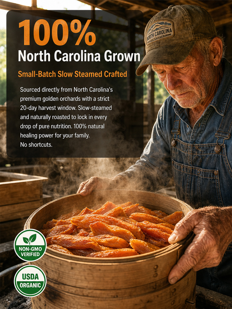 【✨<Available Only 20 Days/Year> Premium North Carolina sweet potatoes, freshly harvested with incredibly rich and plump flesh! ✨】