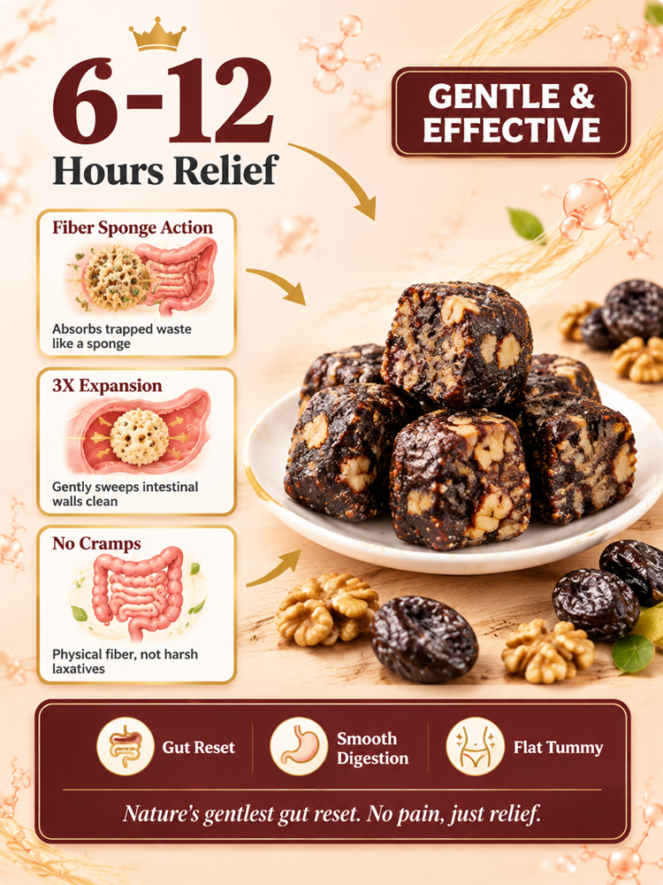 ✨ Made with Freshly Harvested Fruits of the Day! Premium California Prune & Walnut Superfood Bites, handcrafted and naturally sweet! ✨