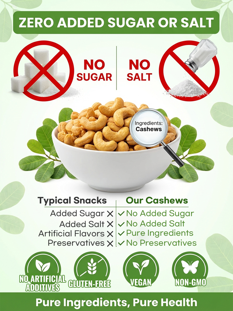 ✨<Available Only 30 Days/Year> Premium Vietnamese W240 Cashews, freshly harvested with incredibly rich and plump flesh! ✨