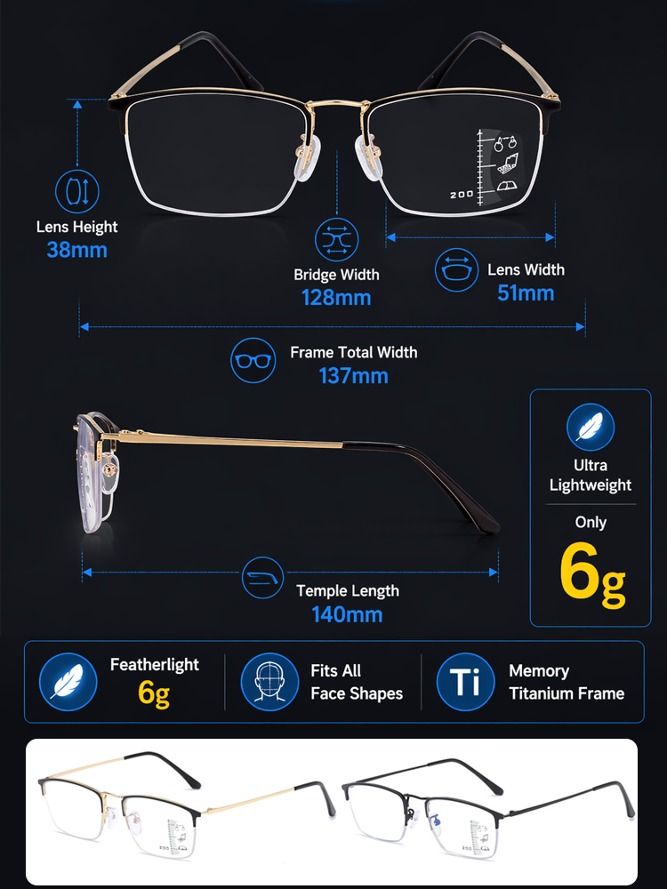 🌟For the price of a single meal 🍔, get high-tech auto-focus, blue light blocking reading glasses 🤓—no need to worry about compatibility! 👍