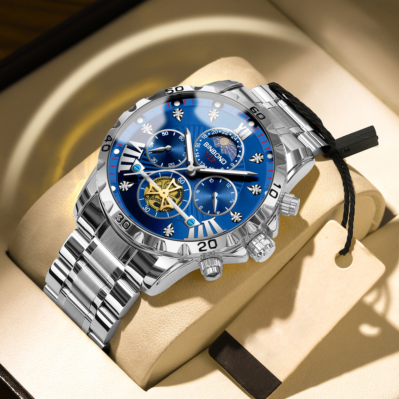 From a 100-Year-Old Tokyo Watchmaking Legacy 👑: A Luxury Tourbillon withGrade 9 Sapphire Crystal & GPS Time-Sync—for the Price of a Burger. 💎