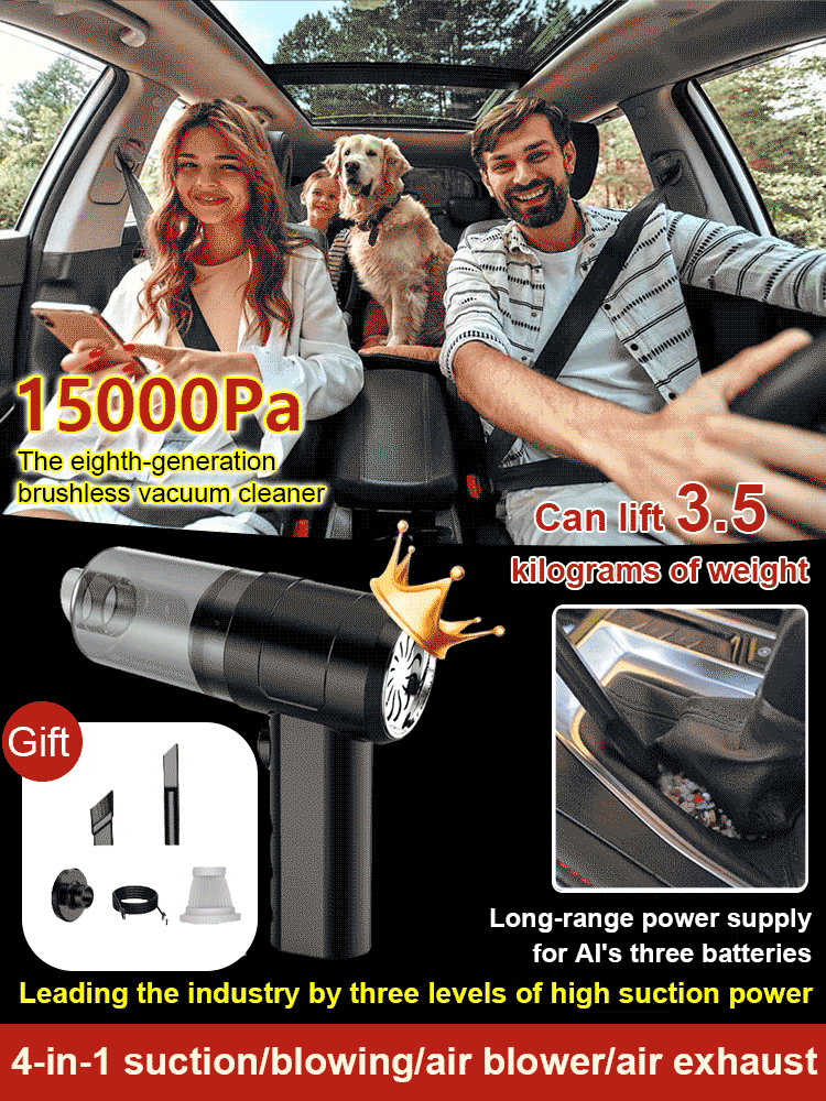 【Incredibly Easy To Use】The 4-in-1 Car Vacuum For Less Than The Price Of A Meal