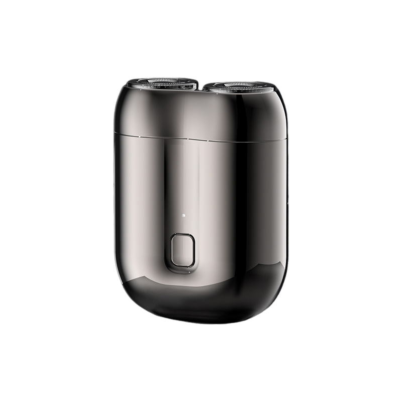 The new mini dual-head electric shaver: Obliterates stubborn stubble in 3 seconds,leaving no corner untouched! ⚡️ Its mini design is perfect for home 🏡, travel ✈️, and the office 💼.