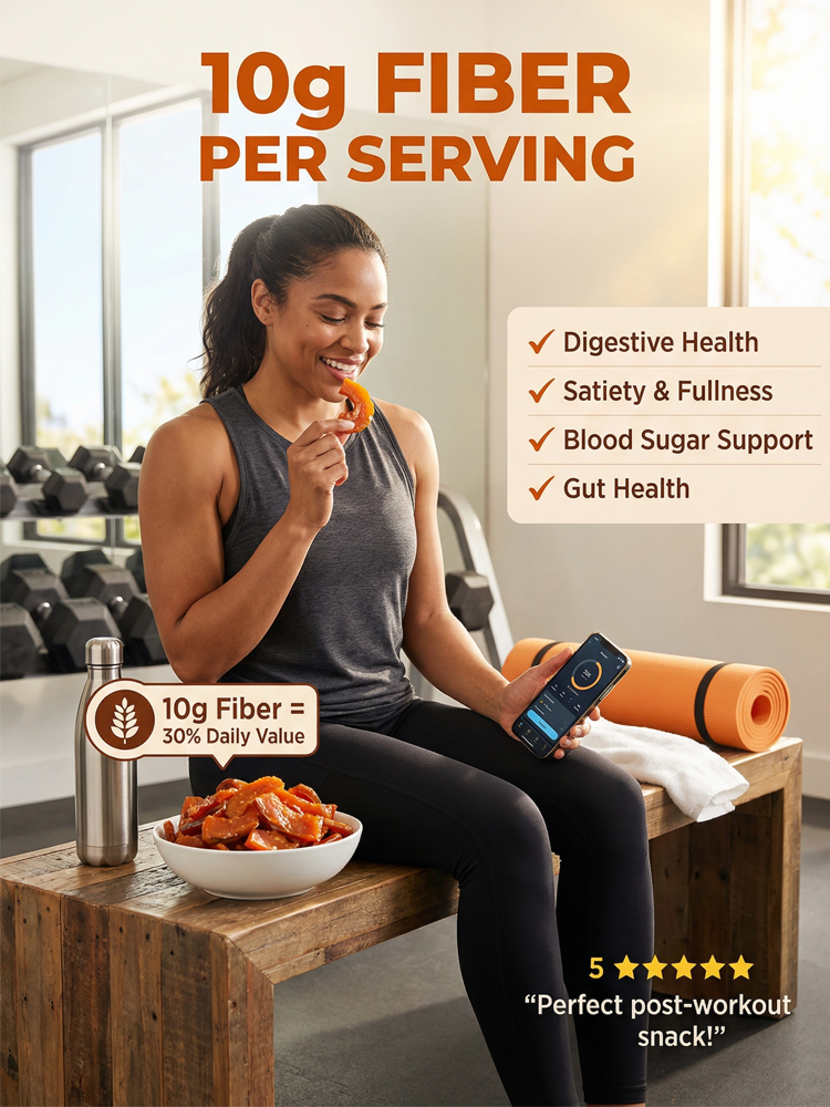🎃 [30-DAY HARVEST ONLY!] Oregon Pumpkin Jerky, packed with an explosive 321% Daily Value of fiber! 