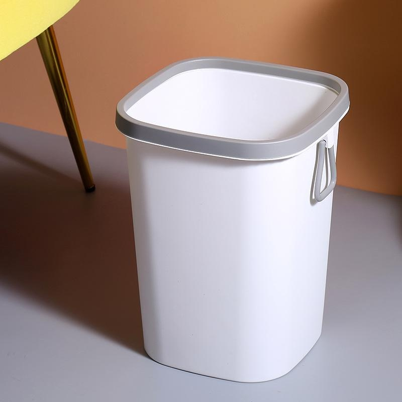 Simple trash can with lid, trash can with lid, household living room, bathroom, toilet, kitchen, pre