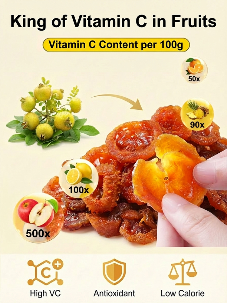 ✨ [Juicy & Delicious] Premium"VC King" Cili Fruit for glowing skin and S-size freedom—100x more Vitamin C than oranges! ✨