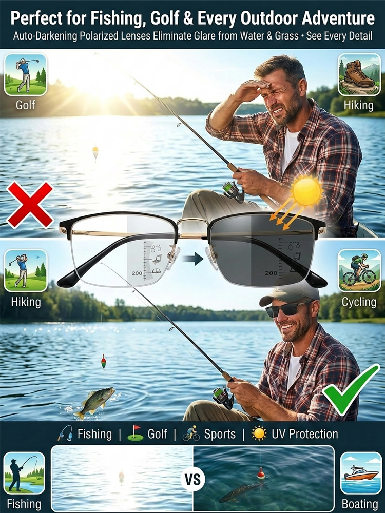 🌟For the price of a single meal 🍔, get high-tech auto-focus, blue light blocking reading glasses 🤓—no need to worry about compatibility! 👍
