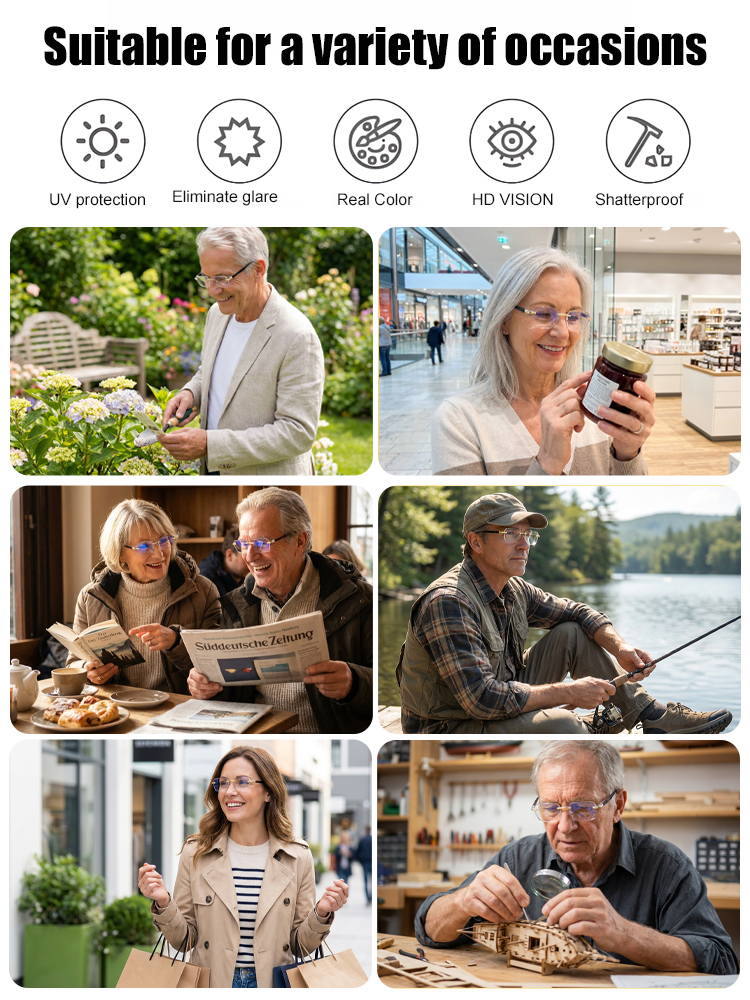 Upgrade Your Vision for the Price of a Few Coffees! ☕️ Get intelligent, auto-focus, blue-light blocking readers that adjust to YOU. No prescription needed!