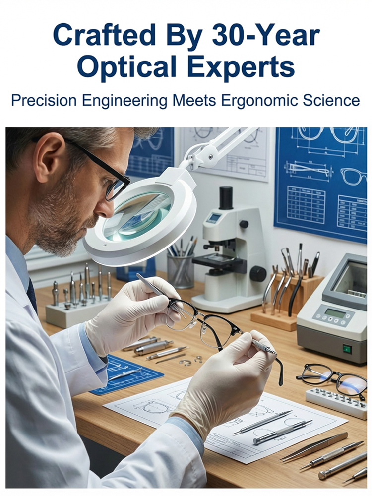✨Instant vision upgrade for the price of a few burgers! These high-end German boutique readers feature smart auto-focus and blue-light protection. They adjust to YOU automatically. No prescription needed—ready to wear!✨