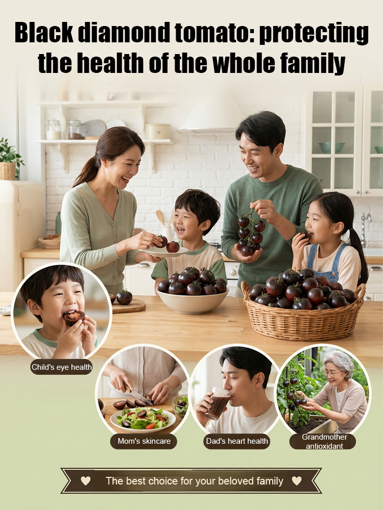 🍅 Get "Black Pearl" Super-Antioxidant Tomatoes for the Price of a Salad! Yale-Developed Rare Hybrid—Grows 50x Healthier than Blueberries in Any Soil. 🍅