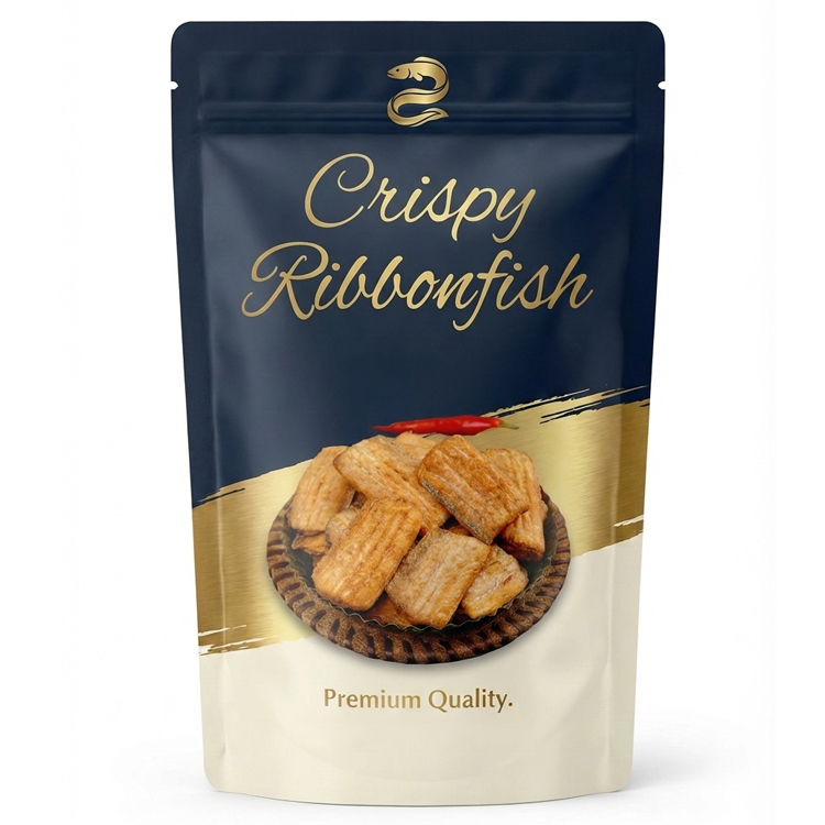 [Wild Caught Atlantic] Golden Crispy Ribbonfish Fillets | 100% Boneless & Juicy | Air Fryer Ready in 8 Mins | Limited 30-Day Harvest| 50% OFF Today! 🐟✨