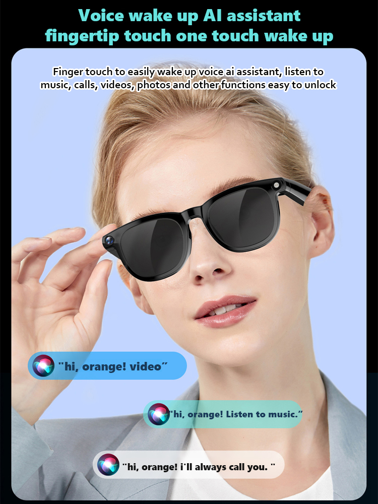 💝The AI Smart Glasses for Live In-Vision Translation& Instant POV Capture – Stop Missing Words and Moments💝