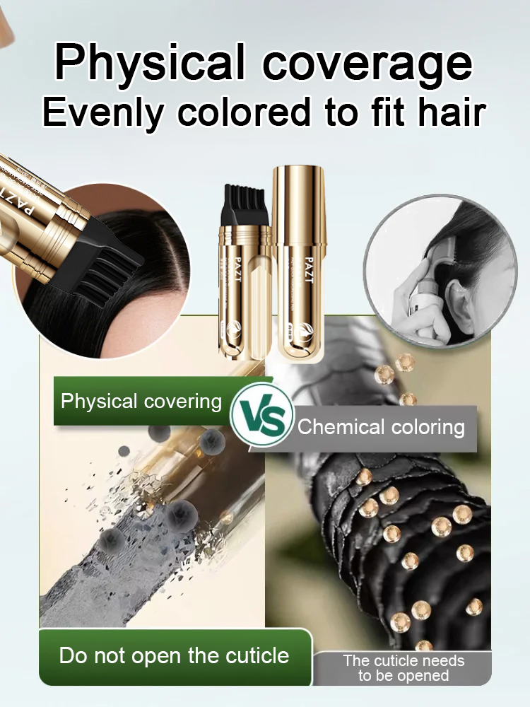 【Cover Grays in 3 Seconds】Buy 1, Get 1 FREE on our Golden Touch-Up Hair Comb