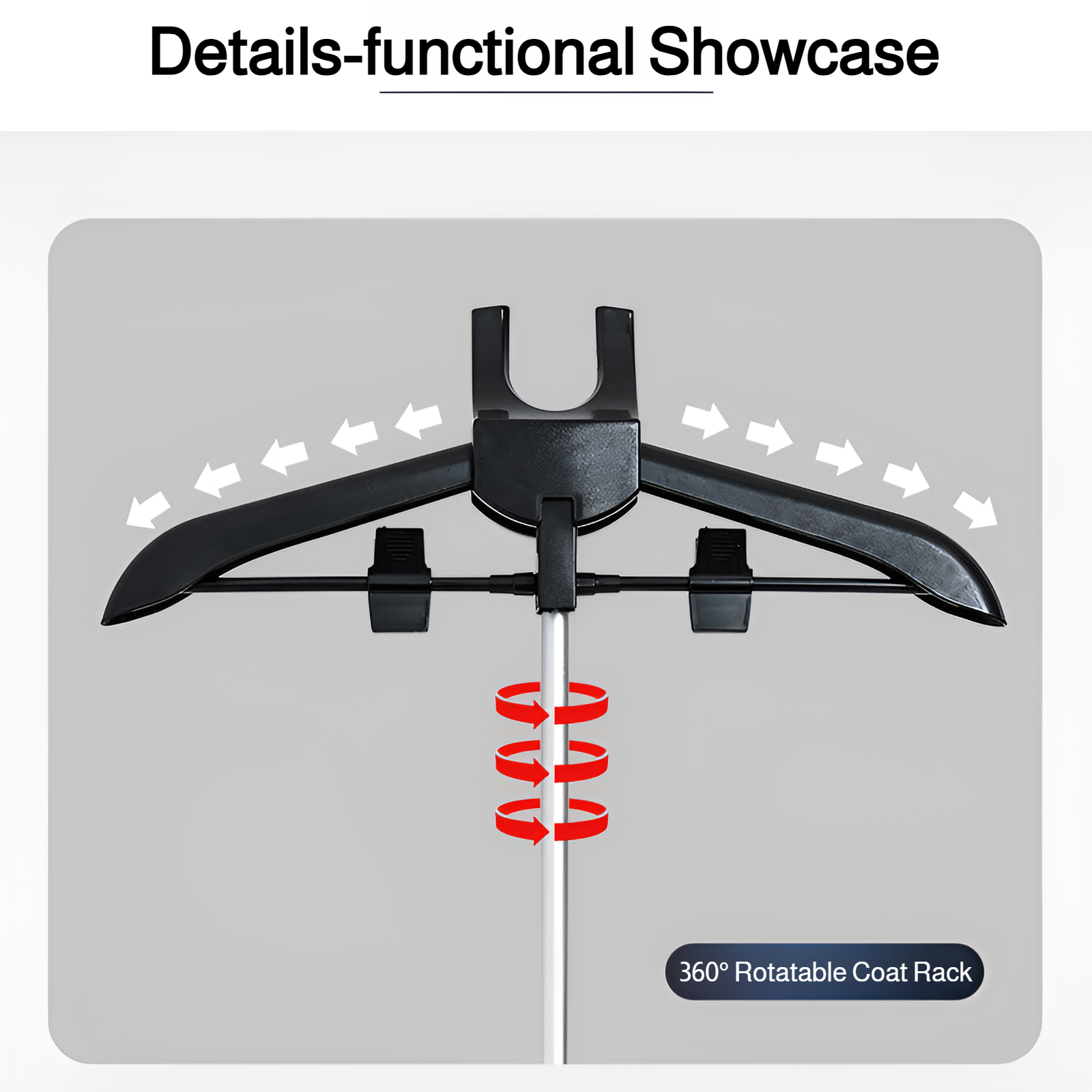 Ironing rack with strong and stable base