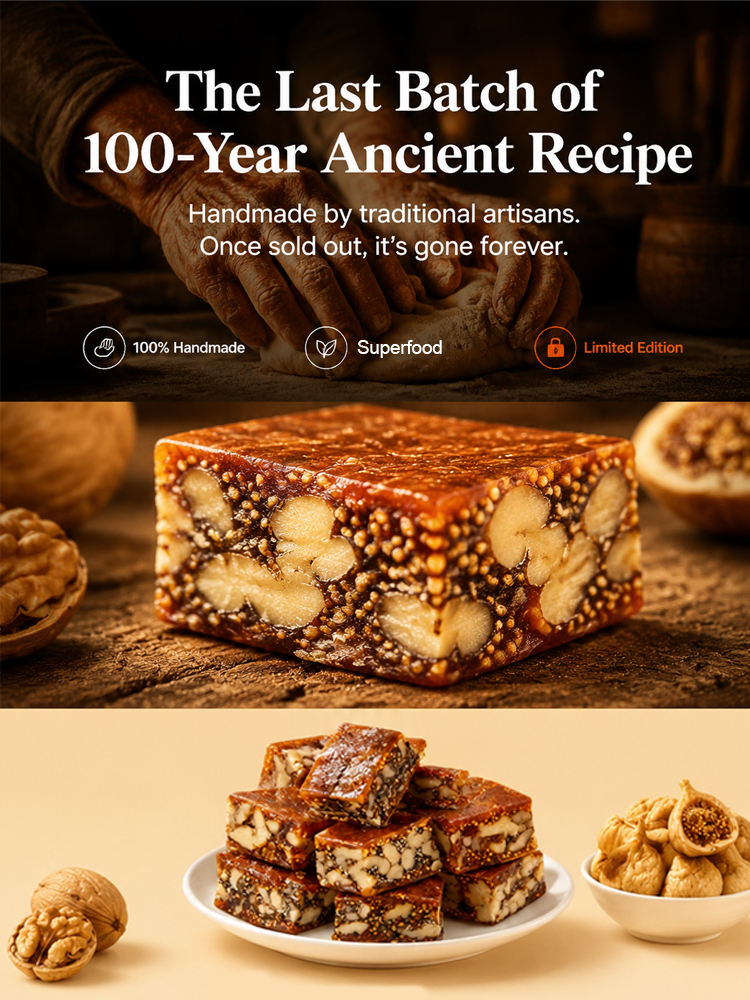 【✨<Available Only 21 Days/Year> Premium California Fig, Walnut & Sesame Superfood Bites, freshly handcrafted and naturally sweet! ✨】