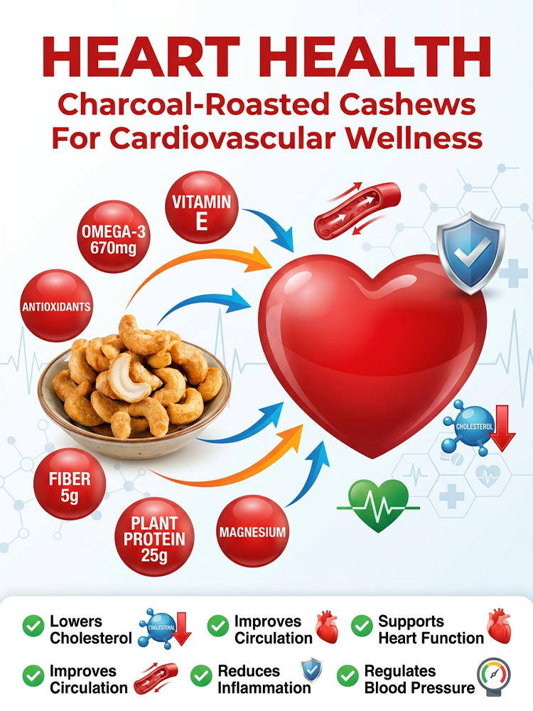 ✨<Available Only 30 Days/Year> Premium Vietnamese W240 Cashews, freshly harvested with incredibly rich and plump flesh! ✨