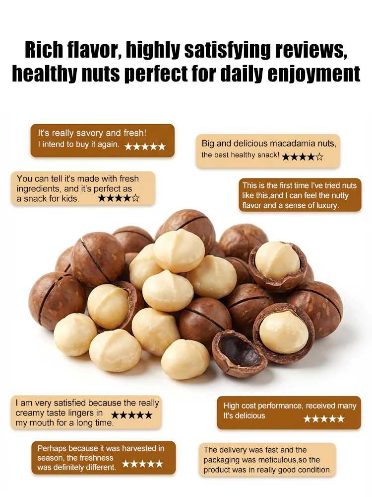 🥜 <Canceled First-Class Order> Get Royal-Grade Creamy Macadamias for the Price of a Bag of Chips! Help us save these $100/lb nuts from being destroyed. 🥜