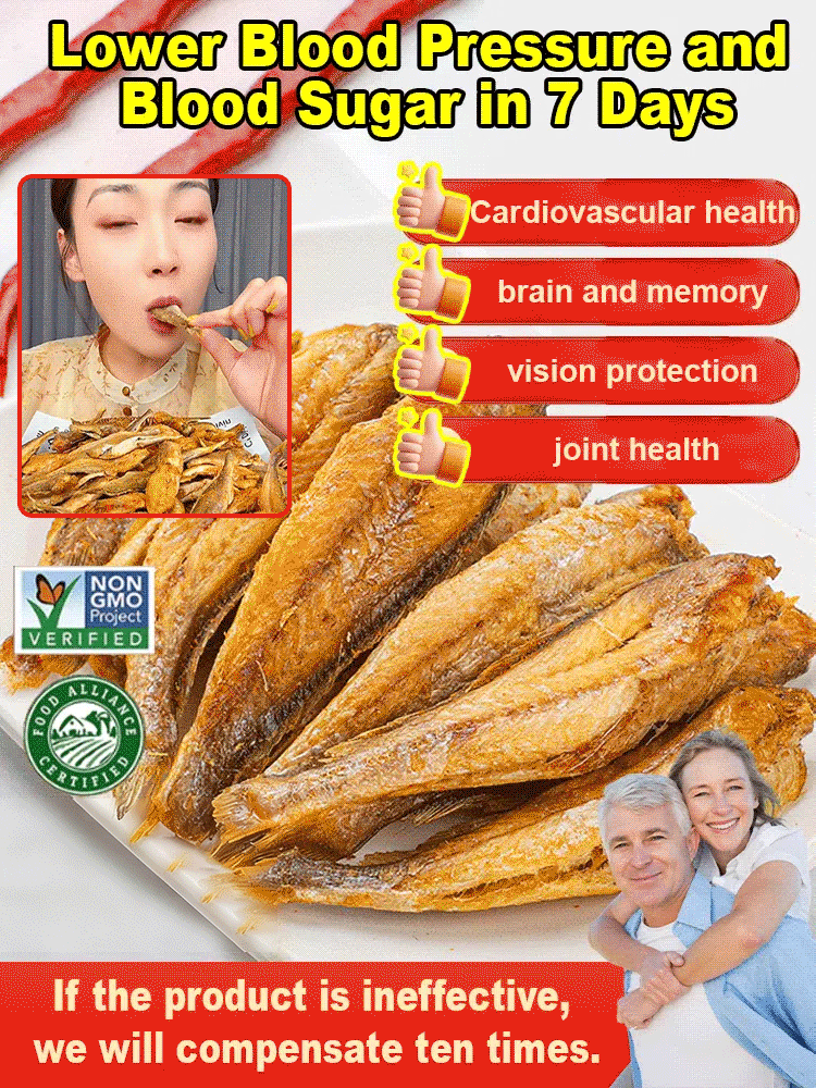 ❤【One bag / 150 fish】Two flavors of ready-to-eat crispy and delicious dried yellow croaker, non-fried, low-calorie❤