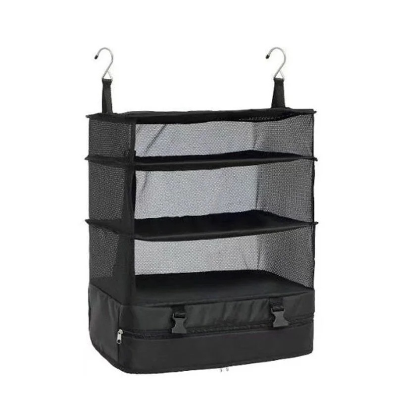 Foldable Large Capacity Triple Hanging Bag Travel Storage Bag