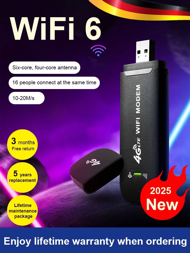 ⚡️ 【One-time purchase, free internet for life】 A portable Wi-Fi card holder for wireless internet access in any corner of the globe🎁