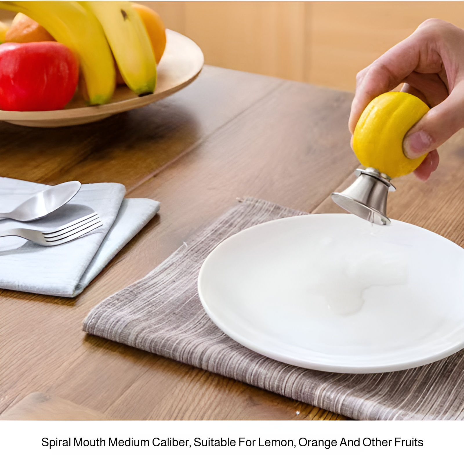 manual orange juicer with easy cleaning design