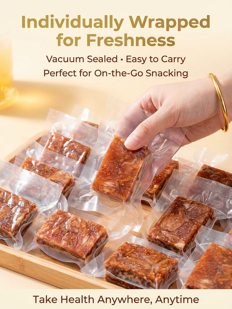 Sugar-free Fig, Mulberry& Walnut Herbal Bars. 【Free Trial with Full Refund】