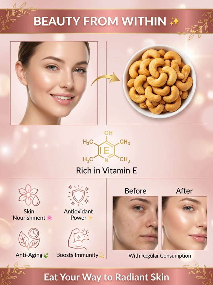 ✨<Available Only 30 Days/Year> Premium Vietnamese W240 Cashews, freshly harvested with incredibly rich and plump flesh! ✨