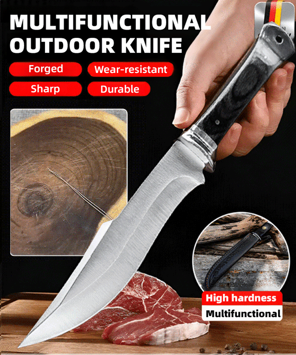 🌟【Hand-Forged 72 Times】The Legendary Forged Kitchen Knife from Solingen, Germany👍