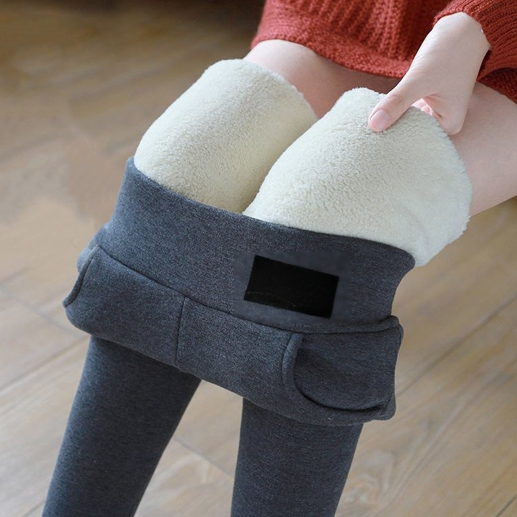 🖤 Black Friday MEGA SALE! 🖤 Look 5cm Taller Instantly! ✨ Leg-Sculpting, Ultra-Warm Sherpa Fleece Leggings!