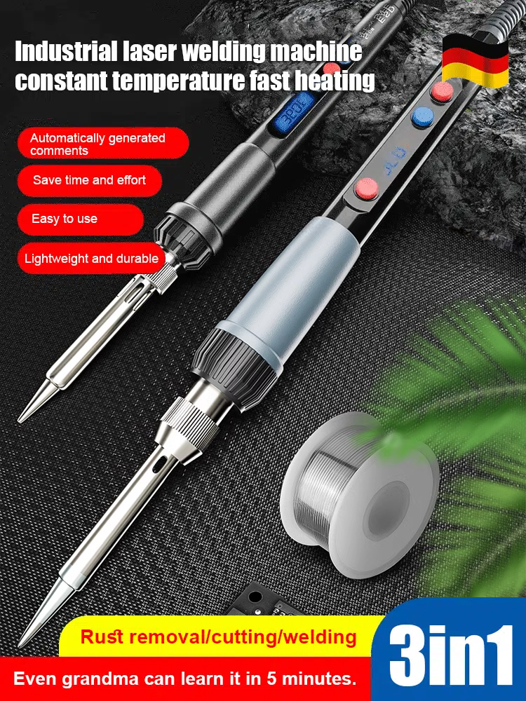 ✨【German Tech】Industrial-Grade 5-in-1 Precision Welding Pen – 10-Year Lifespan, 5-Min Setup & Triple-Insulated Anti-Burn Security✨