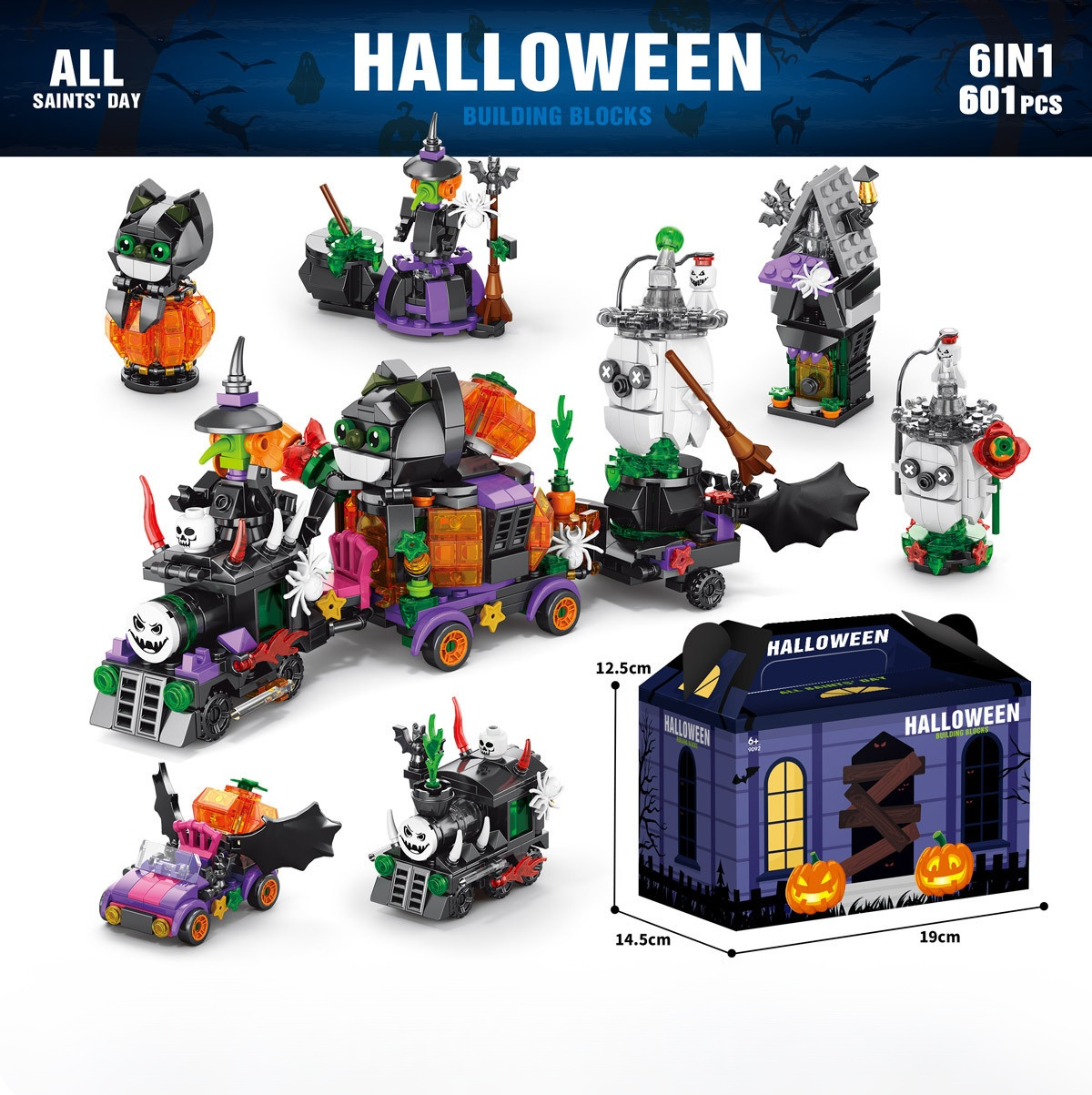 【Halloween Gift】The Brain-Boosting Halloween Building Block Advent Calendar!