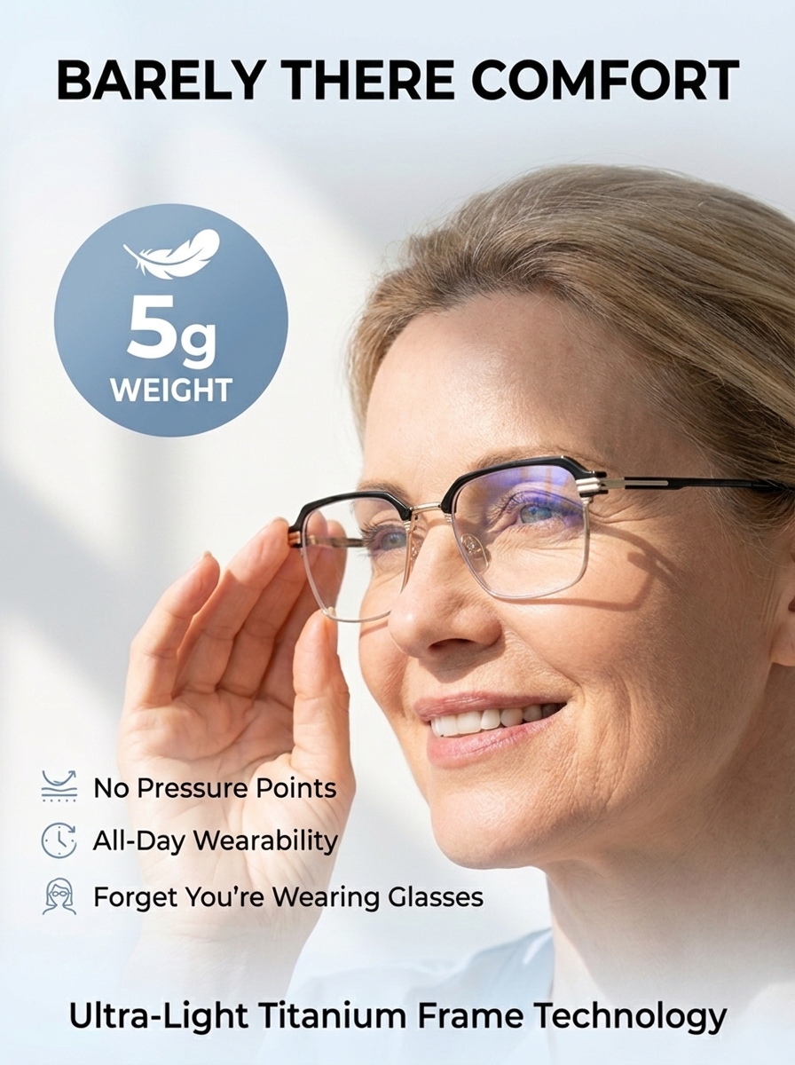 🌟For the price of a single meal 🍔, get high-tech auto-focus, blue light blocking reading glasses 🤓—no need to worry about compatibility! 👍
