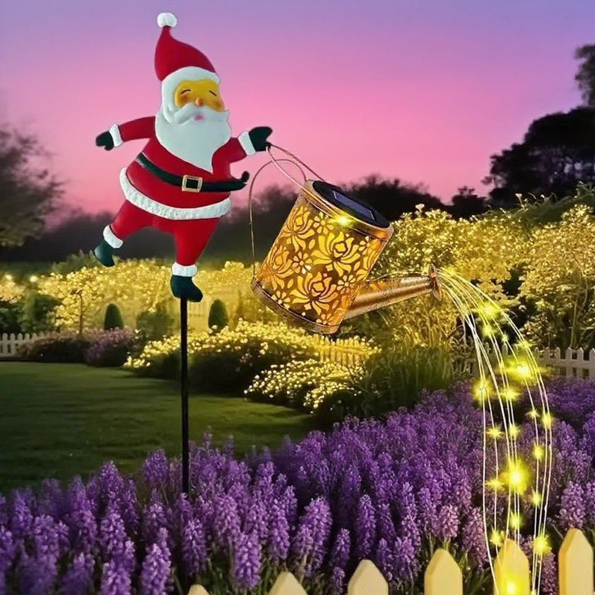 🎶 Musical Snow Globe Lantern 💡 with Lighted Santa Claus's Gift List 🎅, Water Lantern with Swirling Glittering ✨, Christmas Home Decoration 🏠 &Gift 🎁, Battery Operated 🔋 or USB Powered 