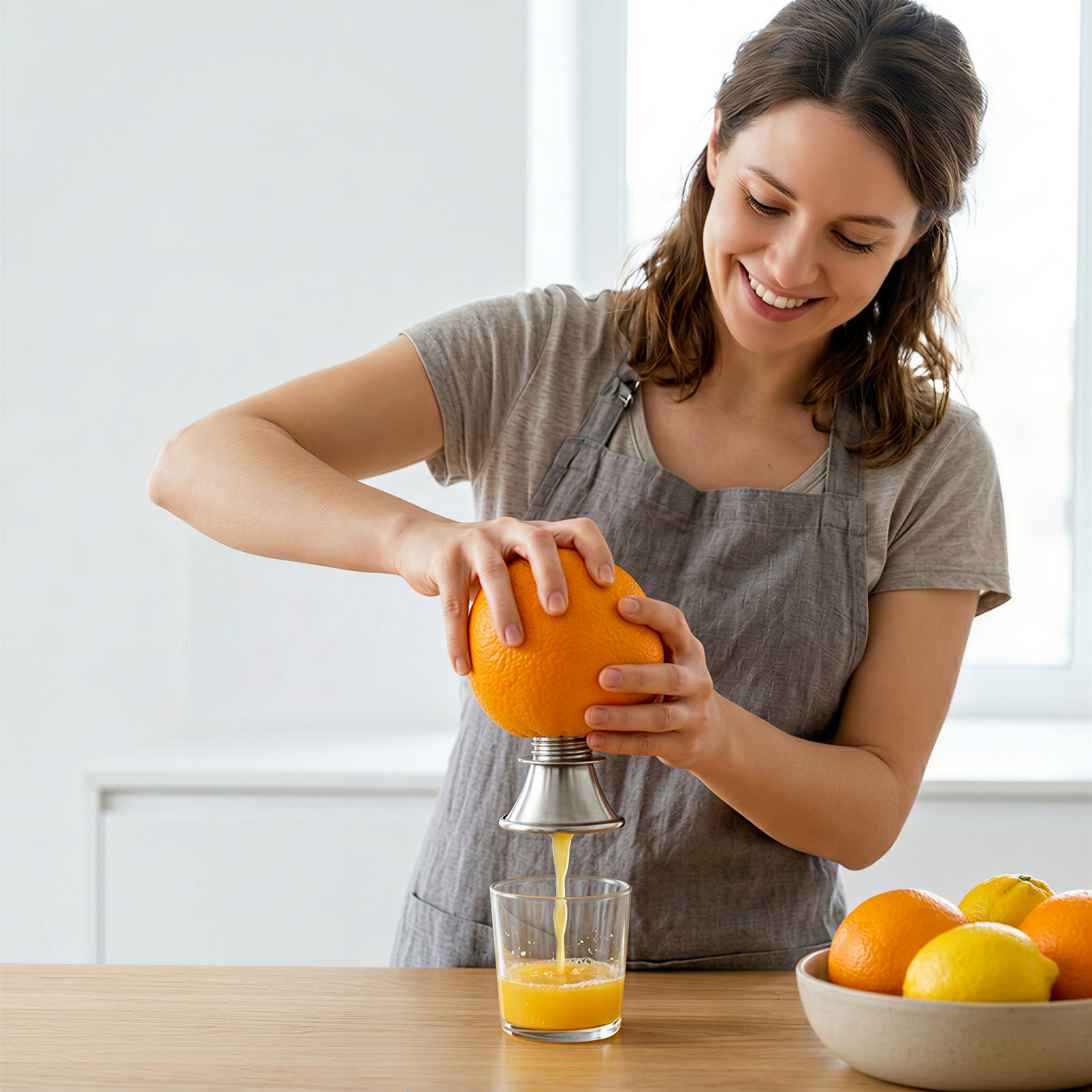 304 stainless steel manual mini fruit juicer juicer squeeze lemon juicer juicer orange juice