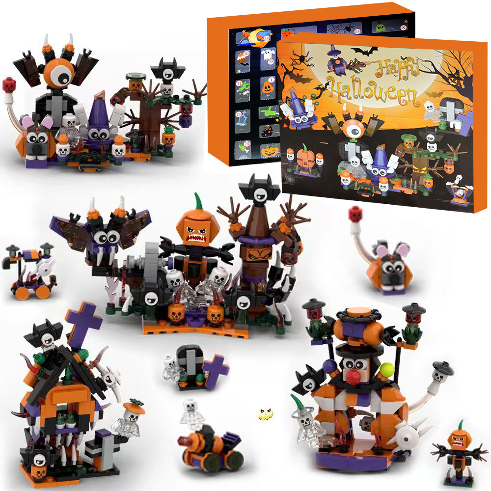 【Halloween Gift】The Brain-Boosting Halloween Building Block Advent Calendar!