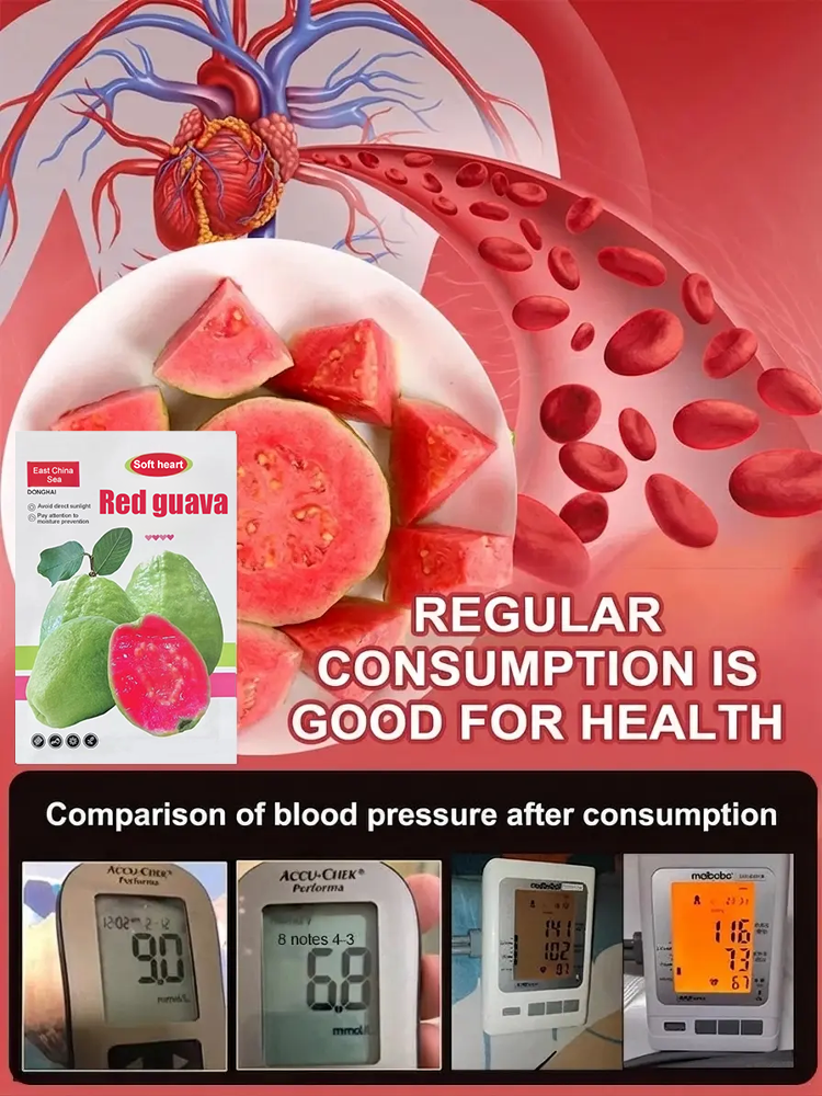 【Rare Seeds】Premium Red Ruby Guava | 98% Germination & Fruits in Year 1 (Price of a Burger!)
