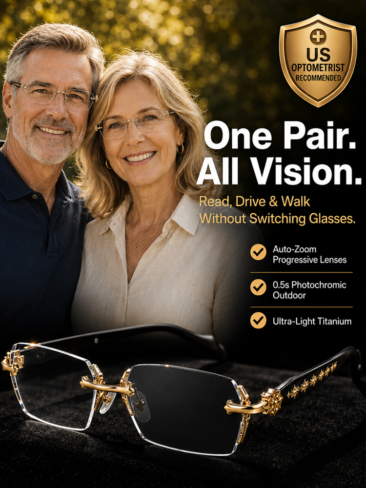 ☀️ Auto-Adjusting Smart Glasses | Medical Grade Titanium | 3s Transition Sunglasses | 30-Day Risk-Free Trial ☀️