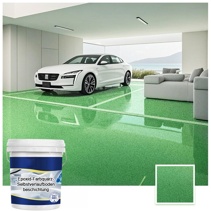 For the price of a meal 🍽️, get a gorgeous Faux Marble Epoxy floor that lasts a whole year! ✨ Order now and get a FREE hardener included! 🎁