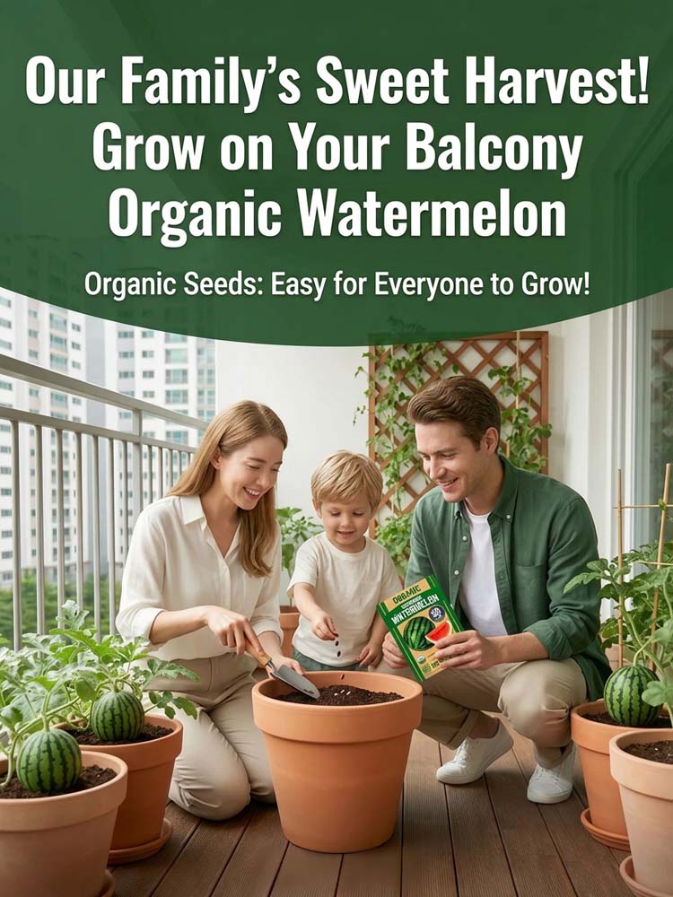 🍉【Peelable Skin & Honey-Sweet】 Emerald Honey Miracle | Fast-Growing 60-Day Watermelon with Antioxidant Superfood Powers ✨