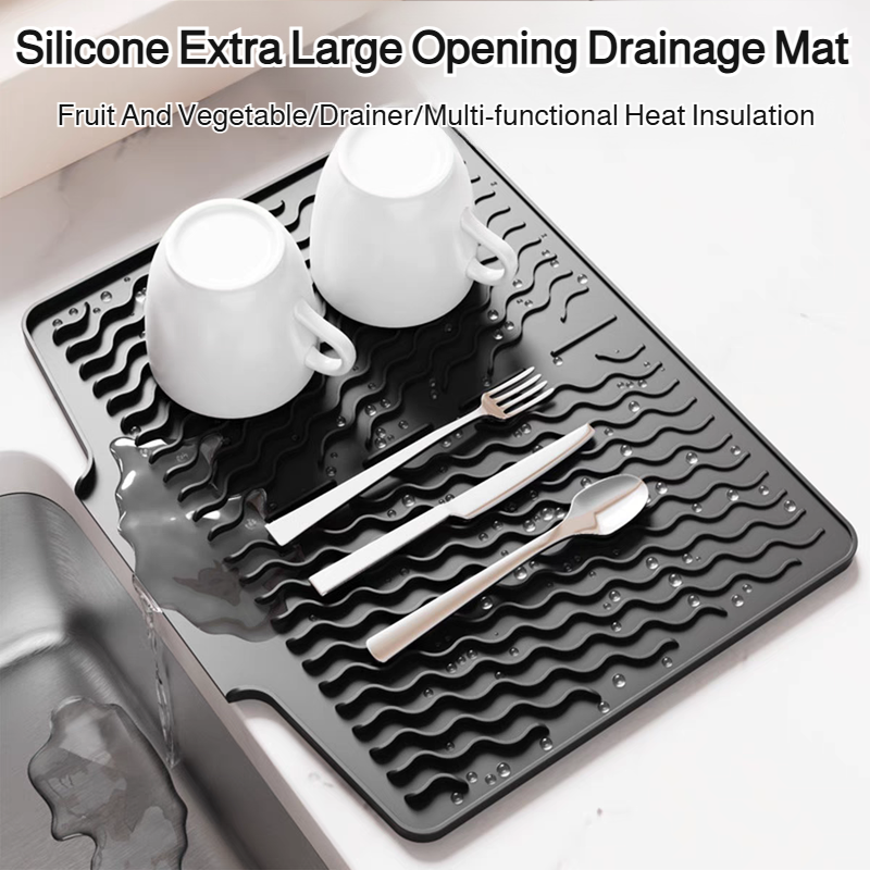 Kitchen Countertop Water Filter Mat Ramp Drying Thermal ulation