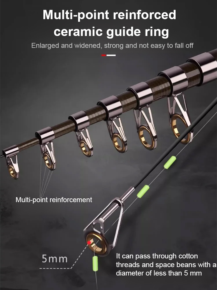 The Angler's Secret Weapon: T800 Carbon Fiber Pen Fishing Rod - Ultra-Light & Heavy-Duty Telescopic Kit | 50% OFF