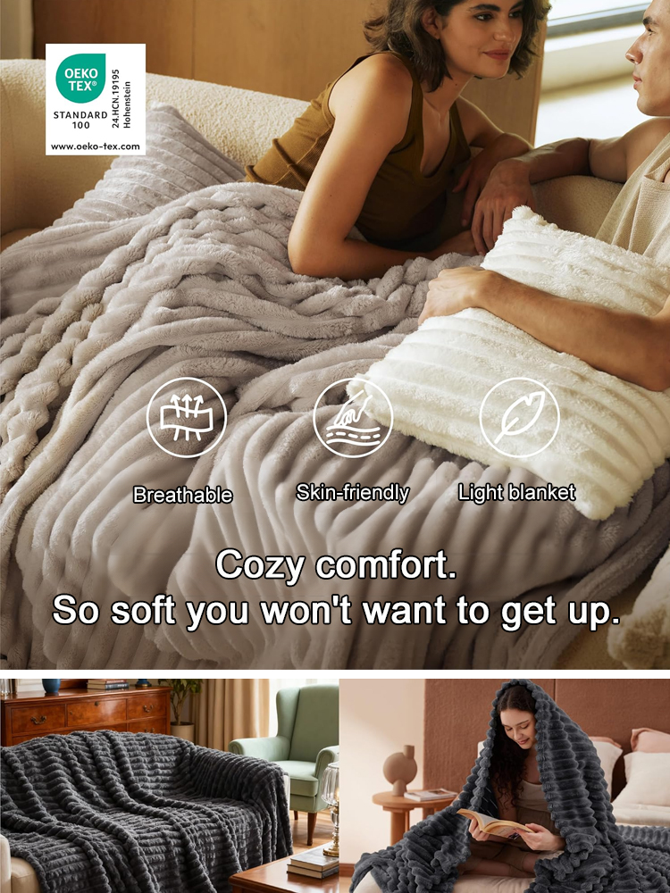 🔥 German #1 Rated 37°C Smart-Heat Blanket! Grade-A Baby-Safe Luxury Rabbit Velvet. 50% OFF Limited Launch! 🇩🇪🛒