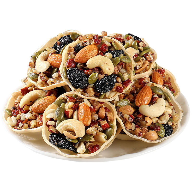 🔥 【100% Handmade Freshly Baked】Better than Pizza & Tarts! Premium Organic Aussie Nuts in a Crunchy\"Boat Cup\" Tart. Zero Additives—All yours for the price ofa burger! 🍔✨