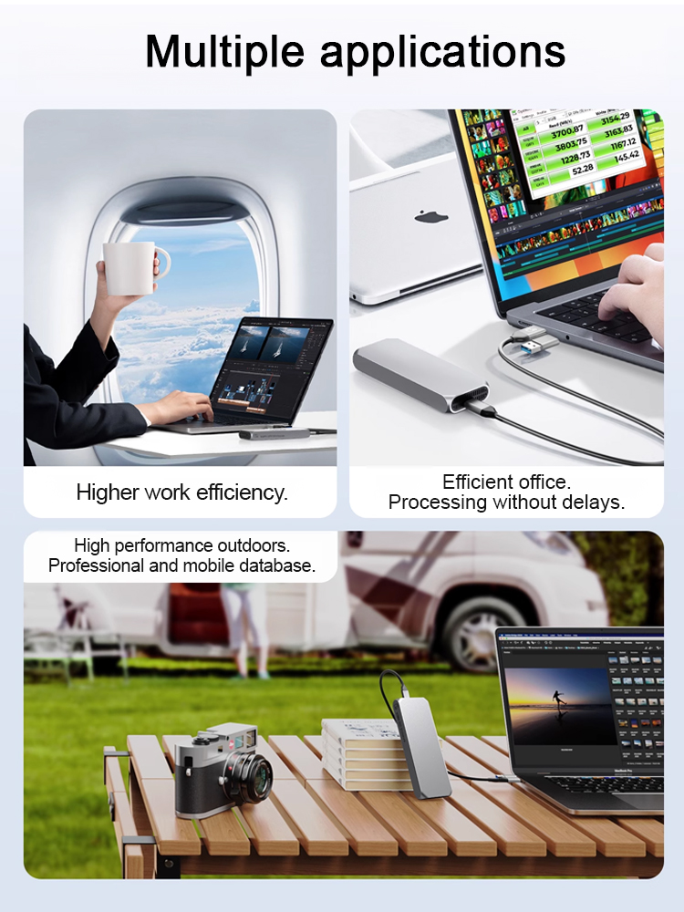 💾 16TB Portable External SSD ⚡️ Blazing-Fast Solid State Drive for Photos & 4K Video | Compatible with Mac, PC, Laptop, Android