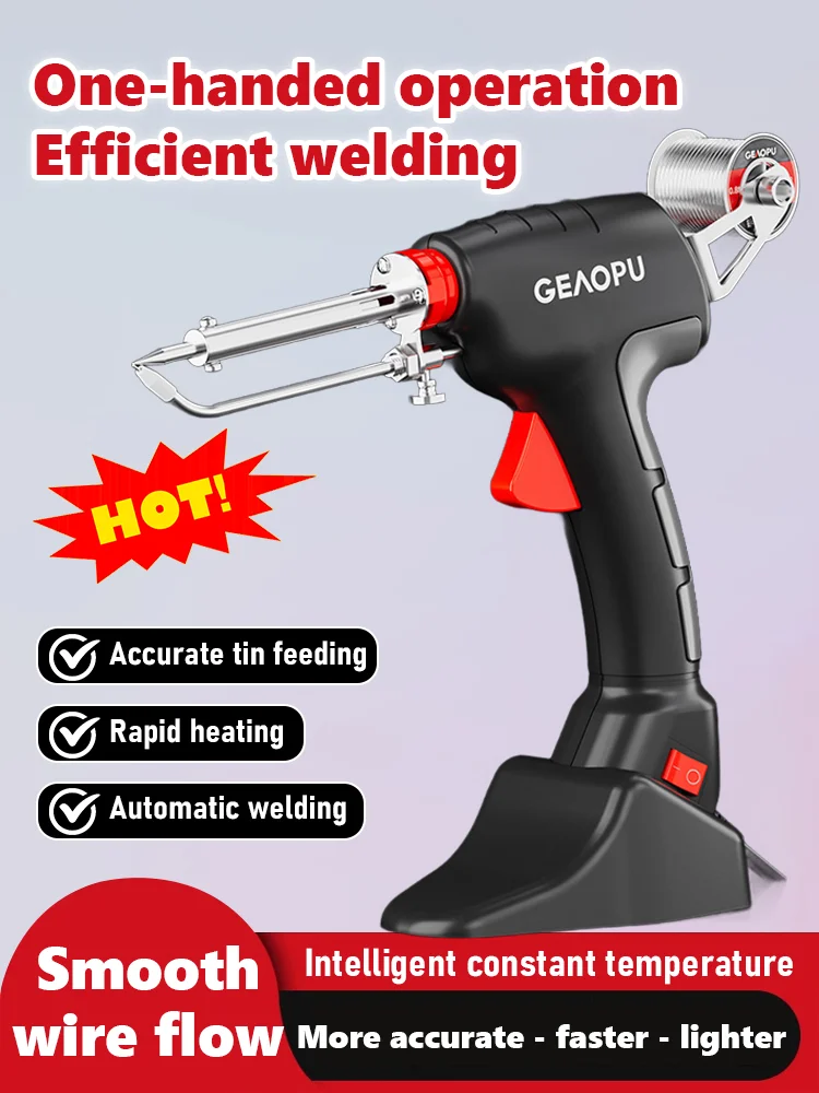🔧 [80% OFF WAREHOUSE LIQUIDATION] Pro Auto-Feed Soldering Gun, weld like a pro with just one hand✨