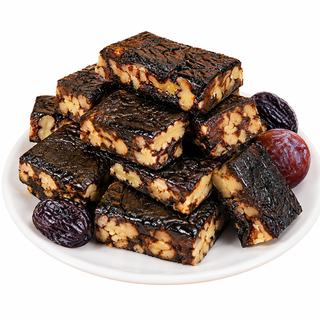 ✨ Made with Freshly Harvested Fruits of the Day! Premium California Prune & Walnut Superfood Bites, handcrafted and naturally sweet! ✨