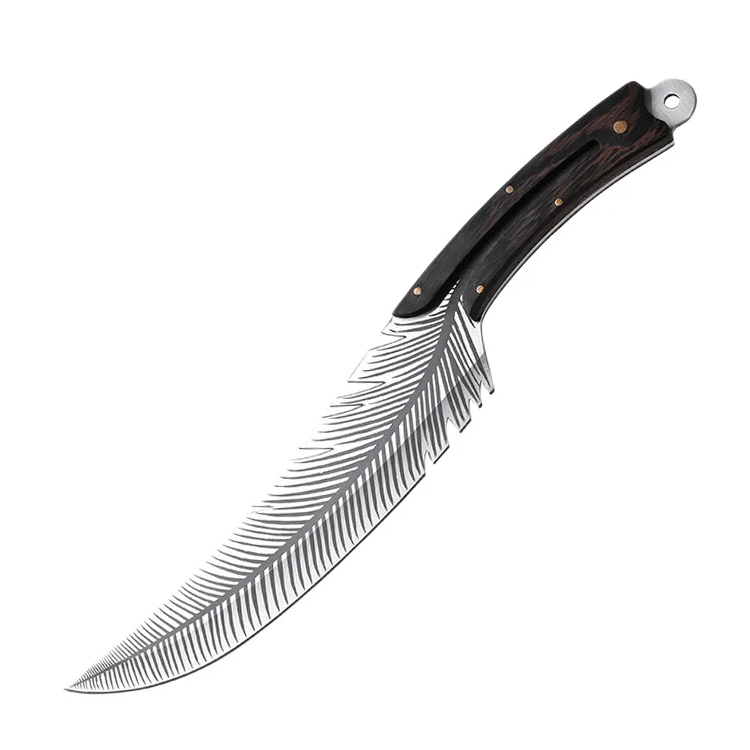<Anti-Rust Forged Steel> Feather-Flow™ Chef Knife: Sharp Enough to Cut Bones & Metal. Stay Razor-Sharp for 50 Years! ✨