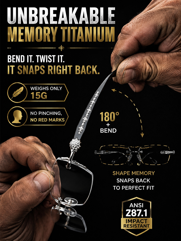 ☀️ Auto-Adjusting Smart Glasses | Medical Grade Titanium | 3s Transition Sunglasses | 30-Day Risk-Free Trial ☀️