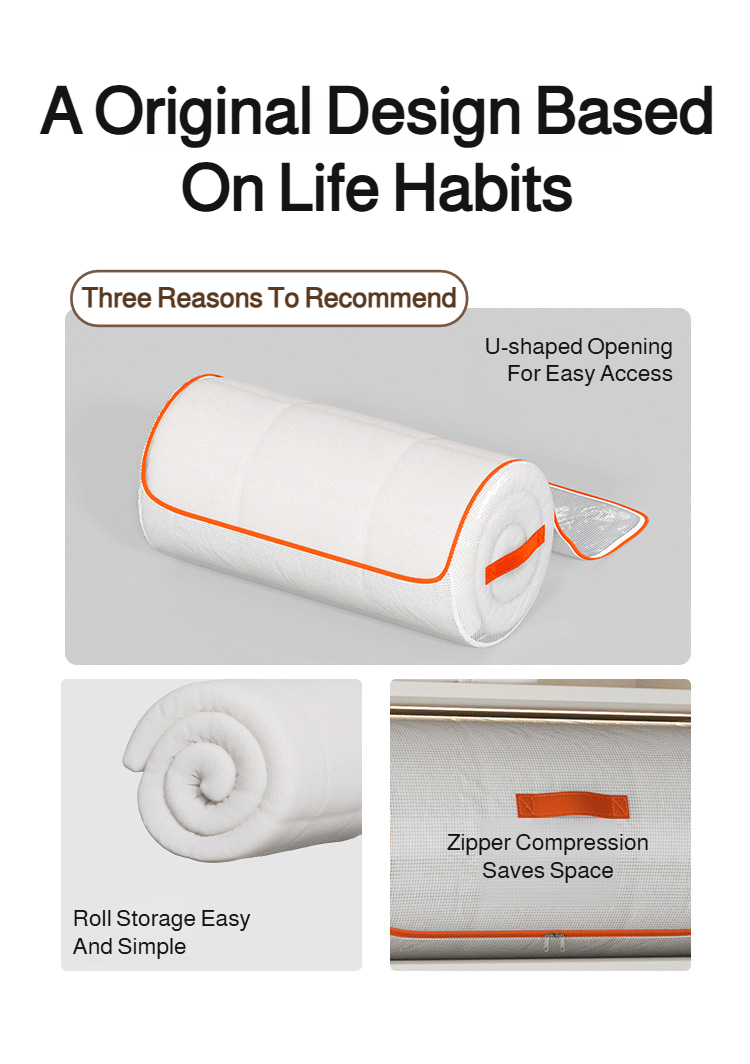 New style cylindrical storage organizer for quilts